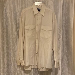 Wrangler Western Shirt Mens Size 17-1/2 x 35 💥